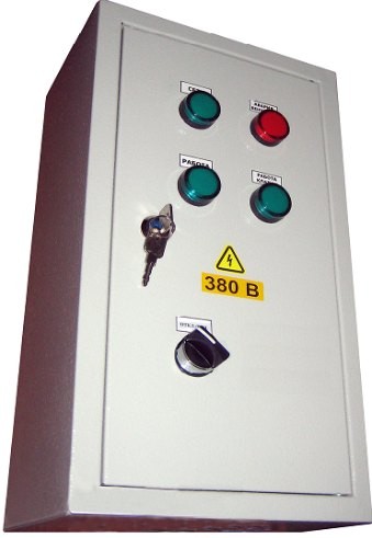 Щит управления противопожарным вентилятором и клапаном AIRS ЩУВК-П-380-11,0