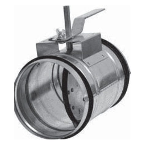 КВ-Р-125 клапан воздушный с ручкой (ru)