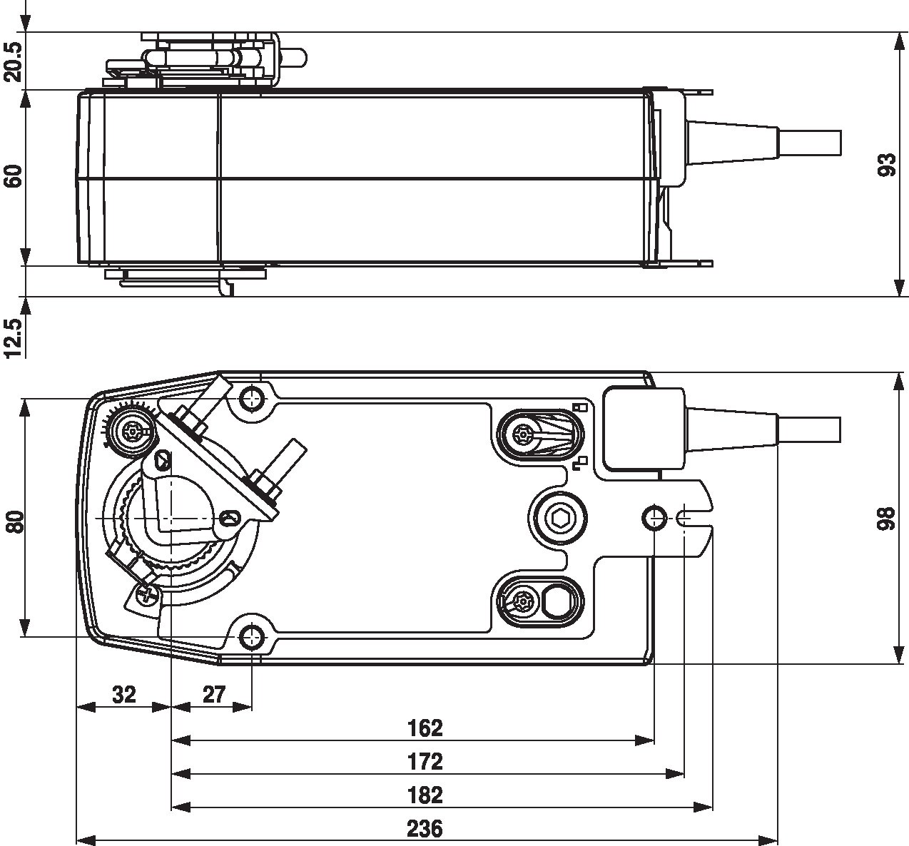 Электропривод Belimo NF230A (10 Н·м)