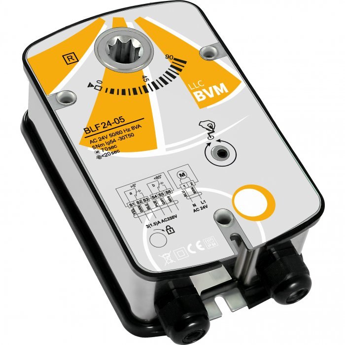 Электропривод BVM SM230-32 для воздушных клапанов