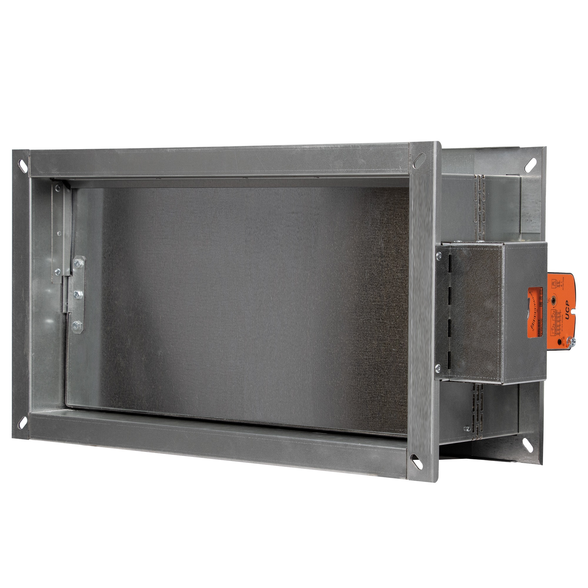 Клапан противопожарный SHUFT SHFDO-90-O-450_400-MB230-0-0-Kl-0, 450×400 мм, EI 90