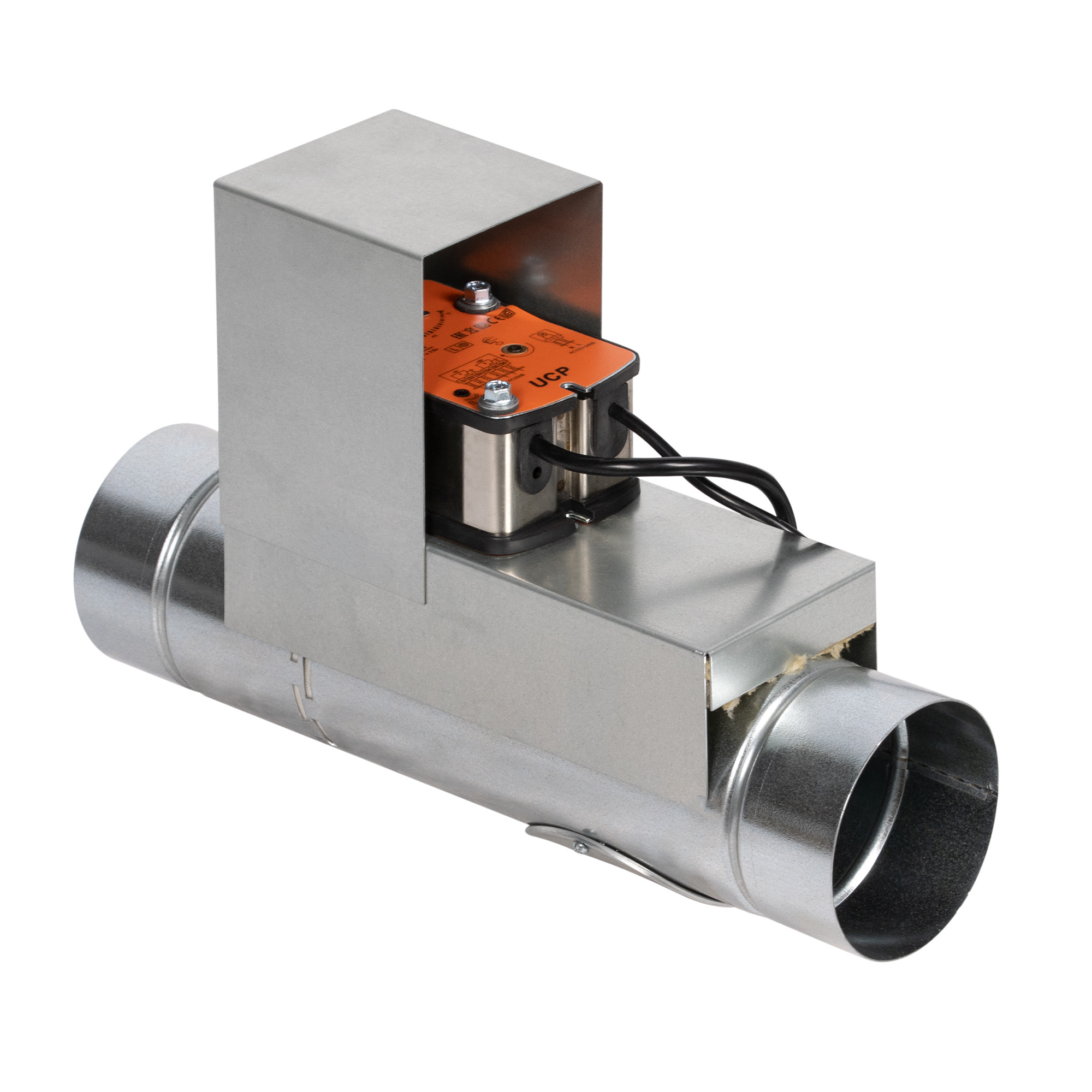 Клапан противопожарный SHUFT SHFDO-120-O-d280-EM230-0-0-0-0