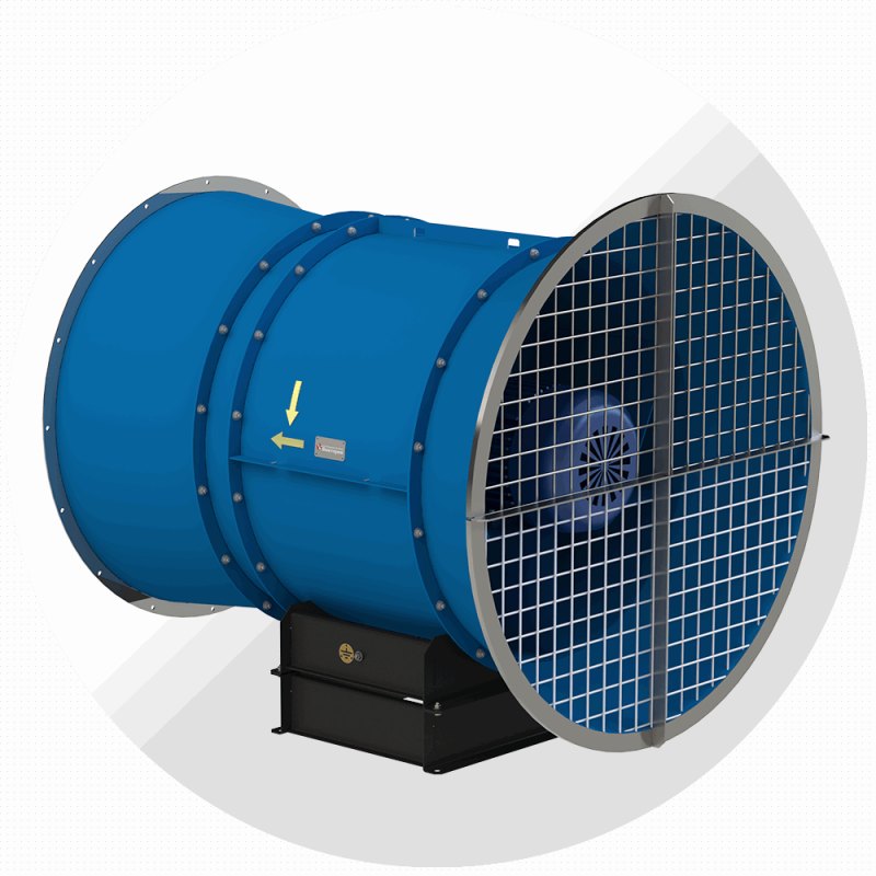 Установка вентиляторная приточная УВОП №9, Ø900 мм Установка вентиляторная приточная УВОП №9, Ø900 мм